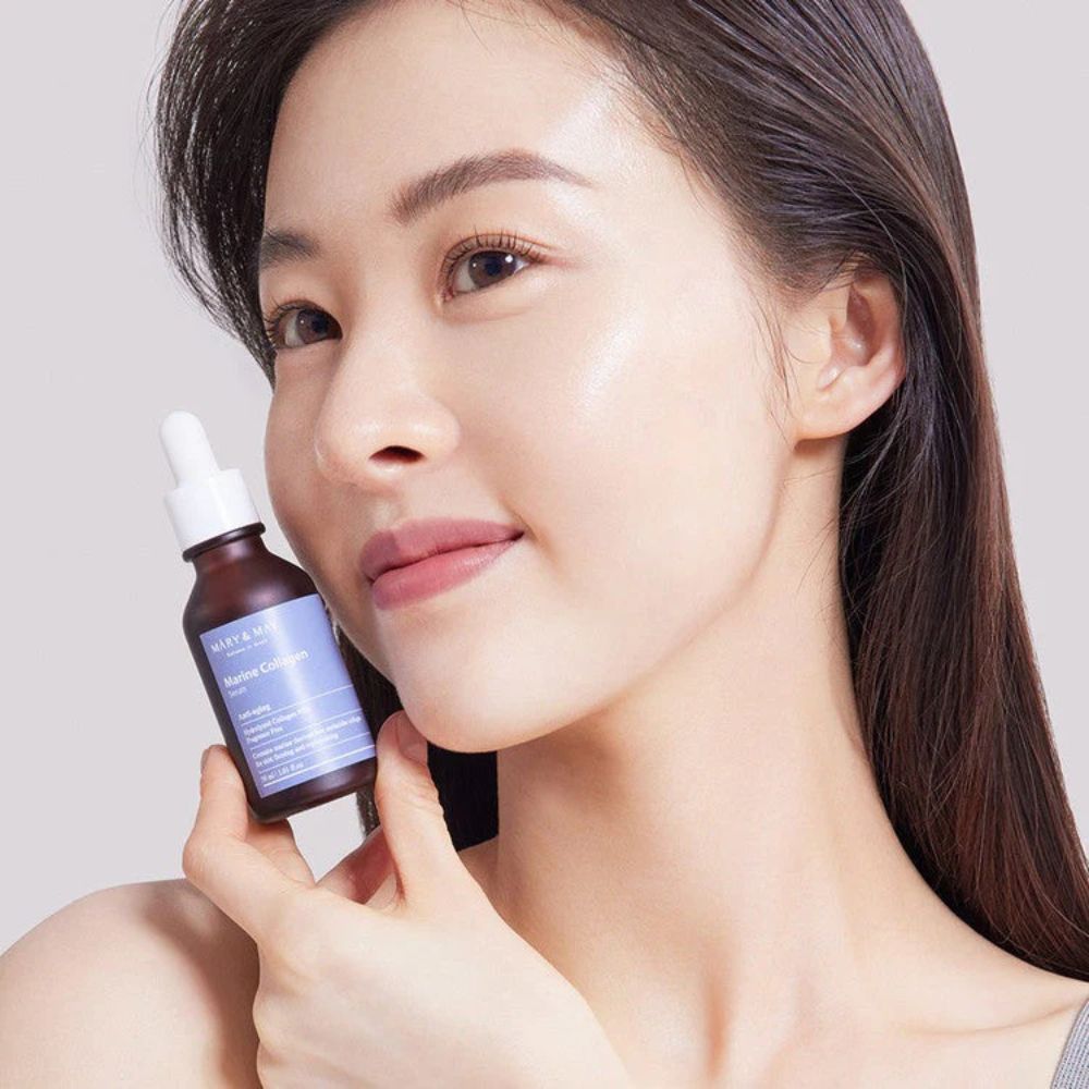 mary & may marine collagen serum 30ml - 2