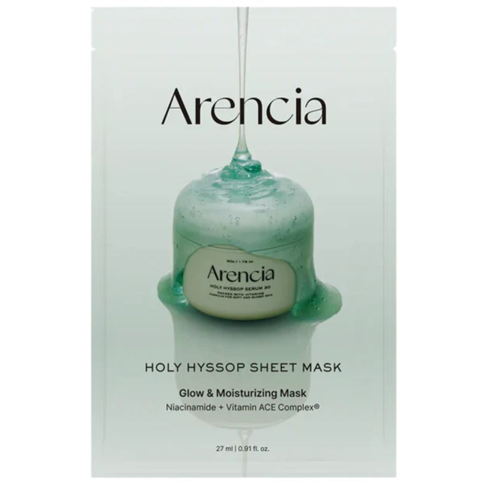 Arencia Mascarilla Holy Hyssop Sheet Mask 27ml